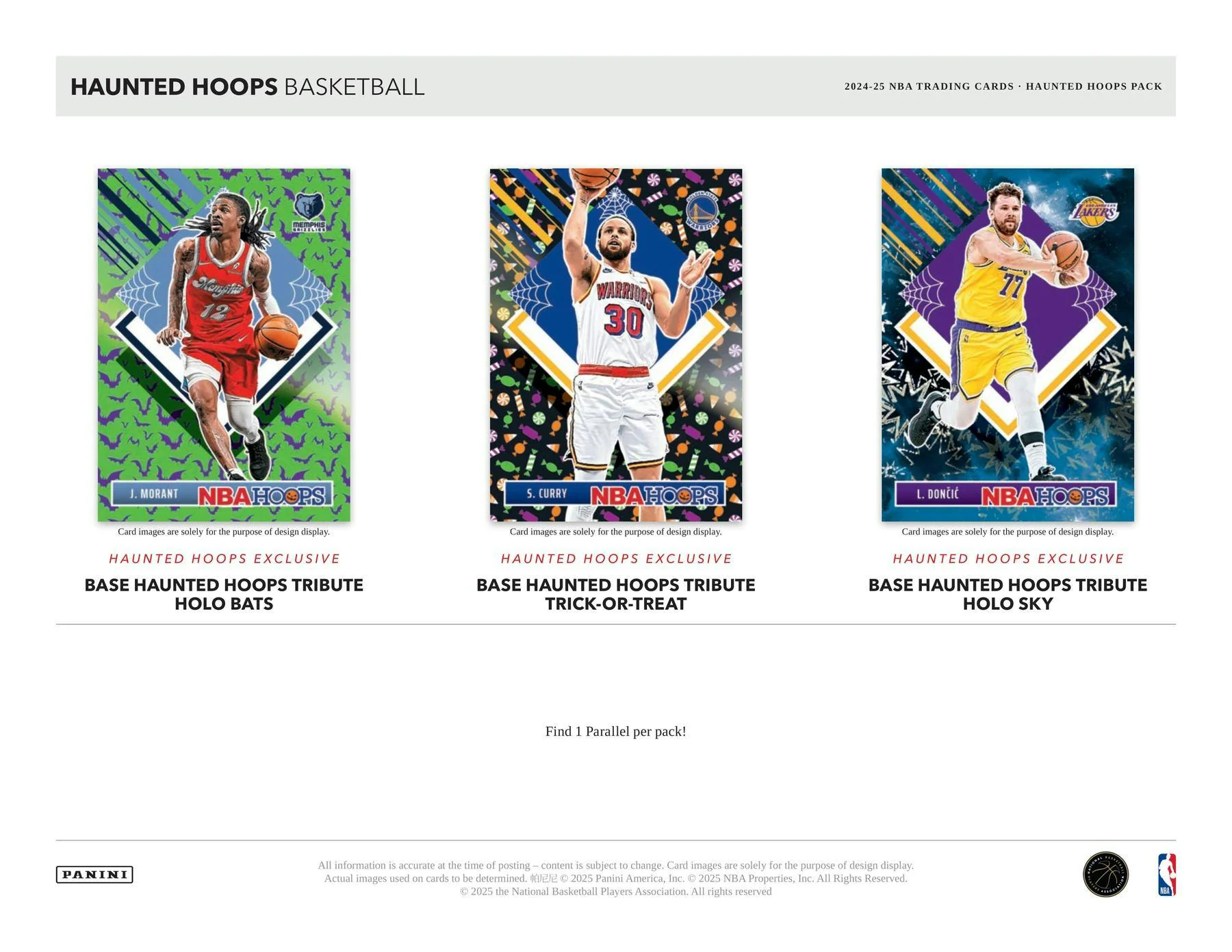 2024/25 Panini Haunted Hoops Halloween Basketball | Columbia Sports Cards - Image 5
