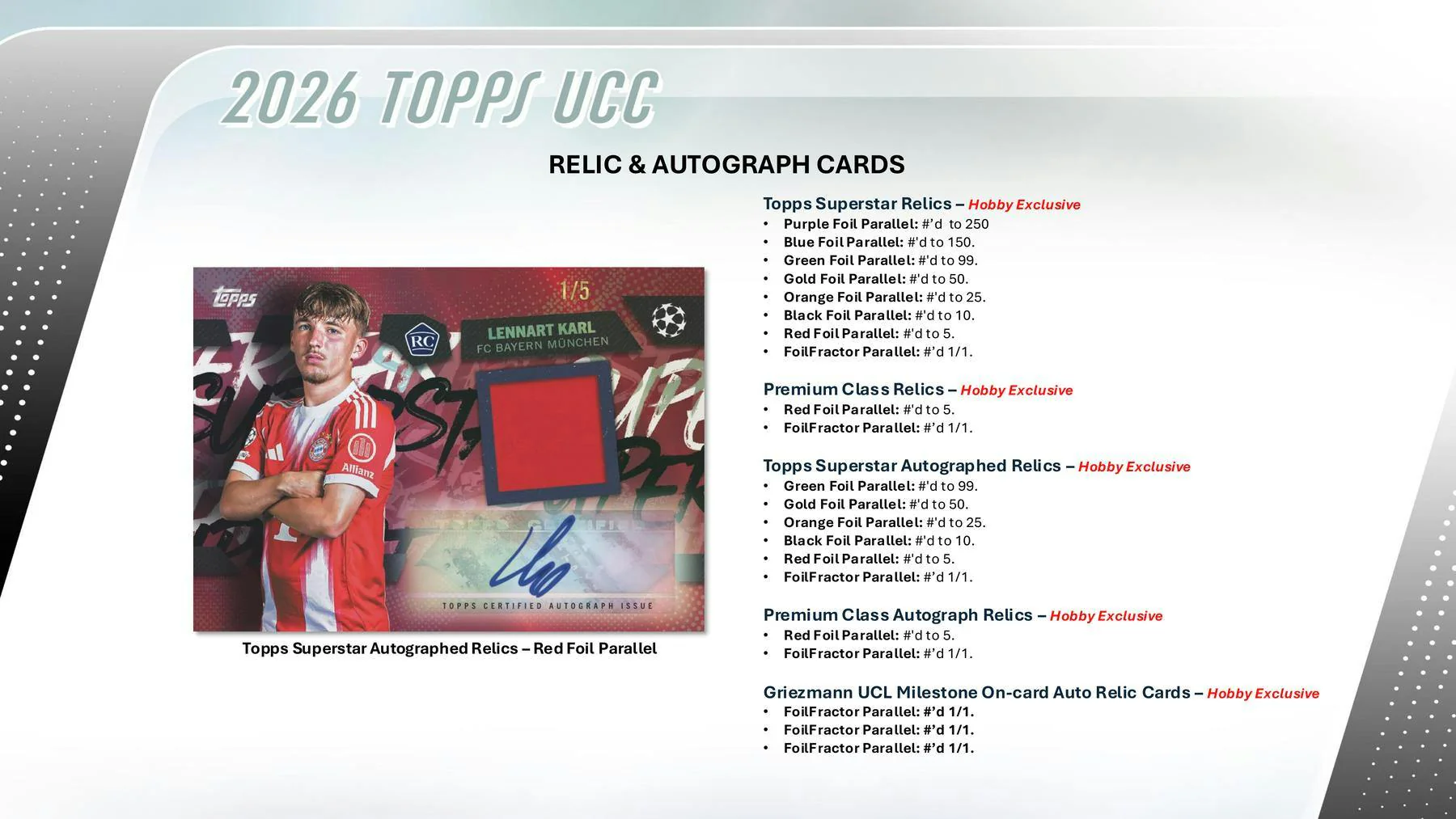 2025/26 Topps UEFA Club Competitions Soccer Hobby Box | Columbia Sports Cards - Image 8