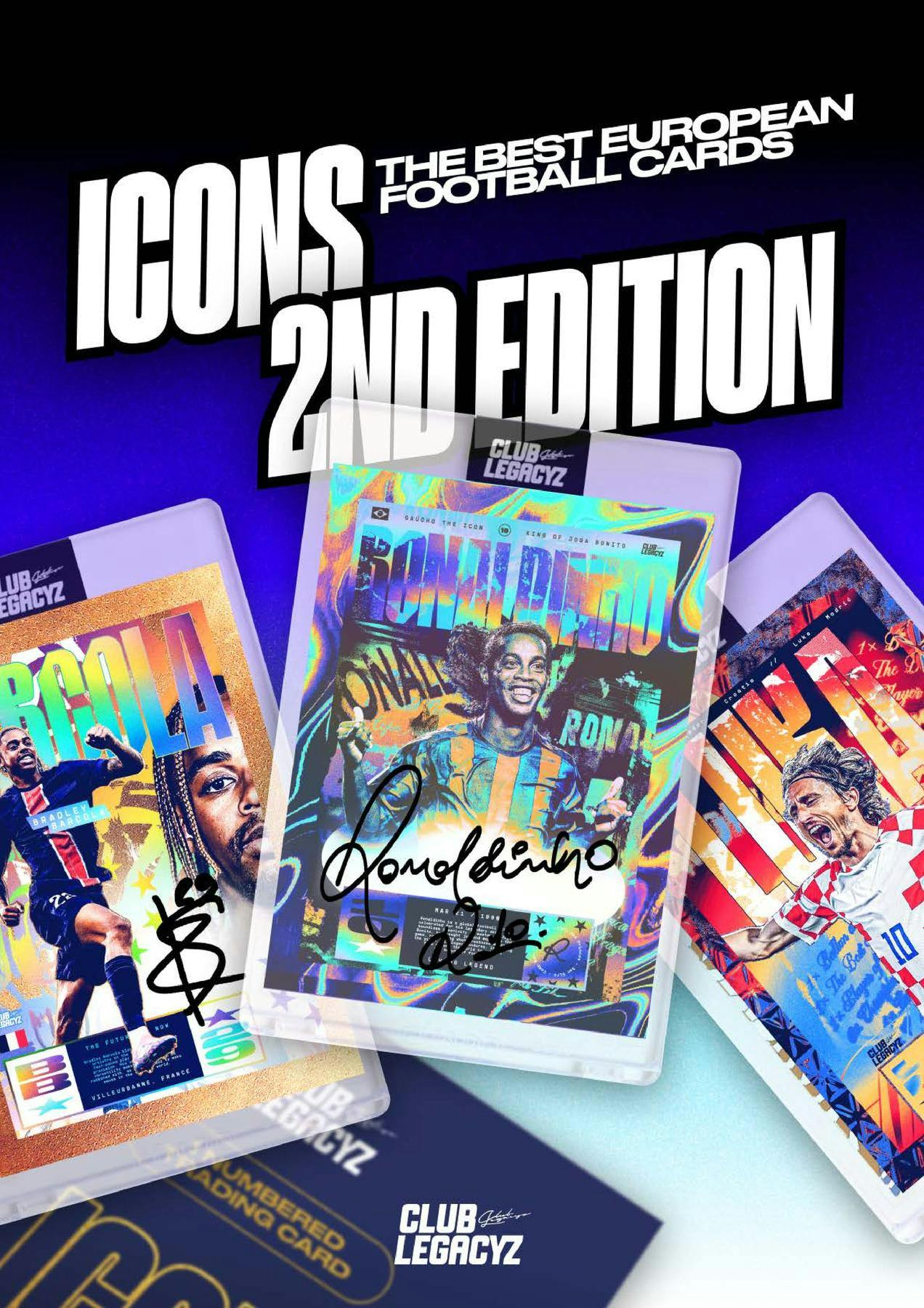 2025 Club Legacyz Icons Soccer Second Edition Hobby Box | Columbia Sports Cards - Image 3